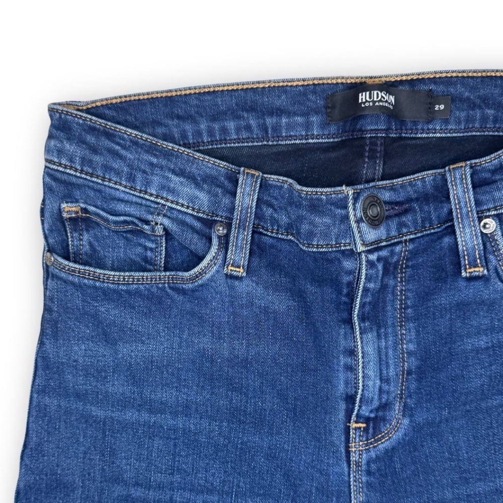 Hudson Nico Mid-Rise Super Skinny Jean Size 29 - Picture 4 of 11
